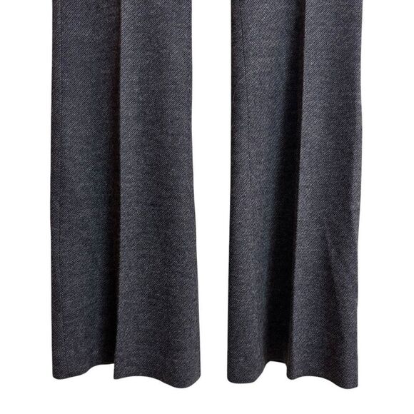 Michael Kors Office Siren Corpcore Grey Mid Rise Wool Blend Flared Pants Size 8 - Picture 5 of 11